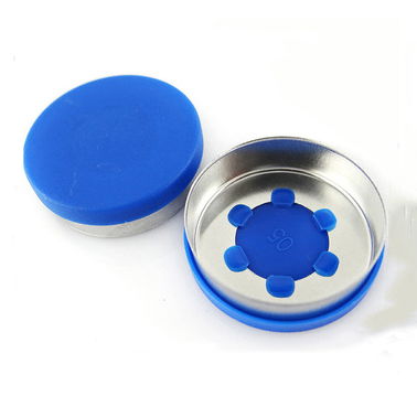 Infusion bottle aluminum plastic cap