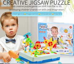 Creat Jinsaw Puzzle DIY Puzzle Intellience Toys 