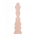 carved wooden onlay solid wood carving ornaments wood applique for furniture