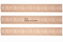 carved wood baseboard moulding for interior decoration