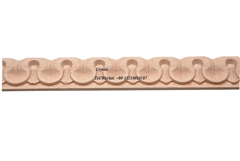 carved wood baseboard moulding for interior decoration 5