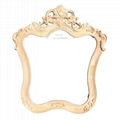 carved wood european mirror frame 1