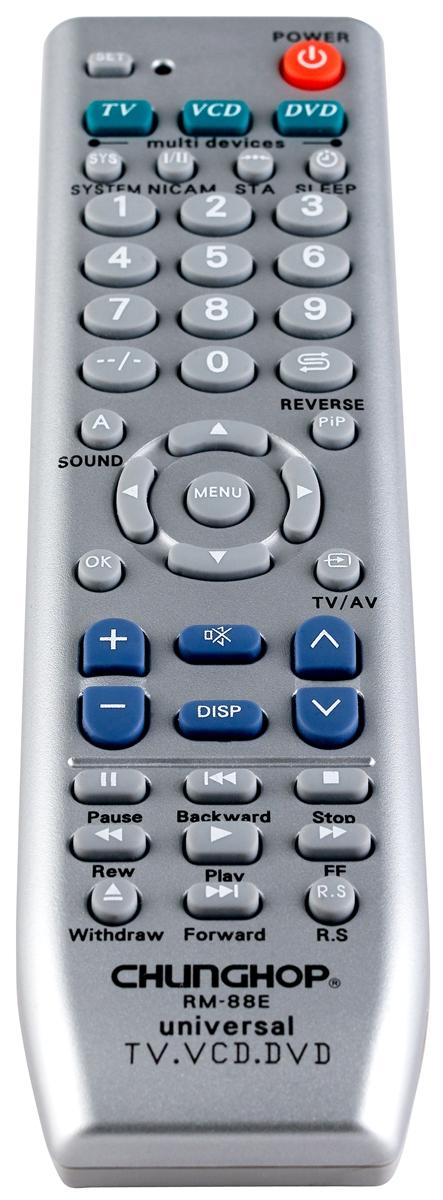 Chunghop RM-88E TV Universal Remote Control Codes TVS For TV DVD VCD Smart LED  4