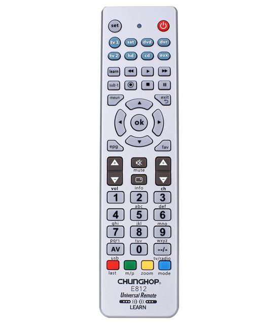 E812 Universal Remote Control For TV with operation 8 devices in 1