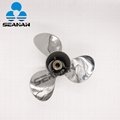 20-30hp  Stainless Steel Propeller SIZE 9-7/8*12" for Yamaha engine