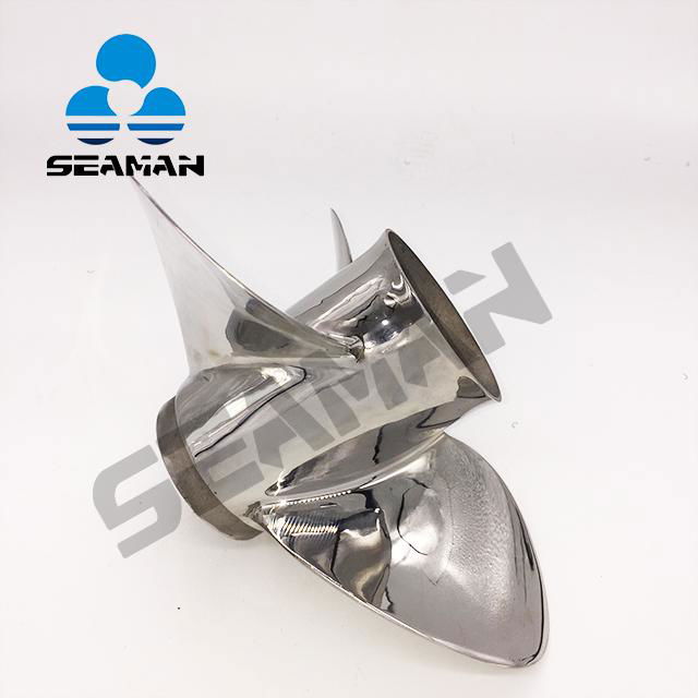 9.25 x 9 Stainless Steel Props for Yamaha Honda Merc Outboard 8-20 Hp engine 3