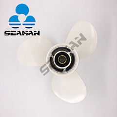 11 1/2 X 13 Aluminum Boat Outboard Propeller For Yamaha 25-60HP engine