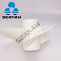 11 1/2 X 13 Aluminum Boat Outboard Propeller For Yamaha 25-60HP engine 2