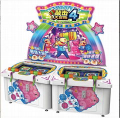 Amazing Hammer 4 Coin Operated Arcade Game Machine Puzzle Game FAG Family Amusem