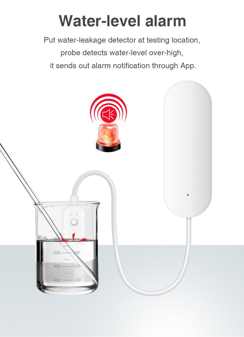 WiFi Water-full Water-Leakage Detector Alarm 4