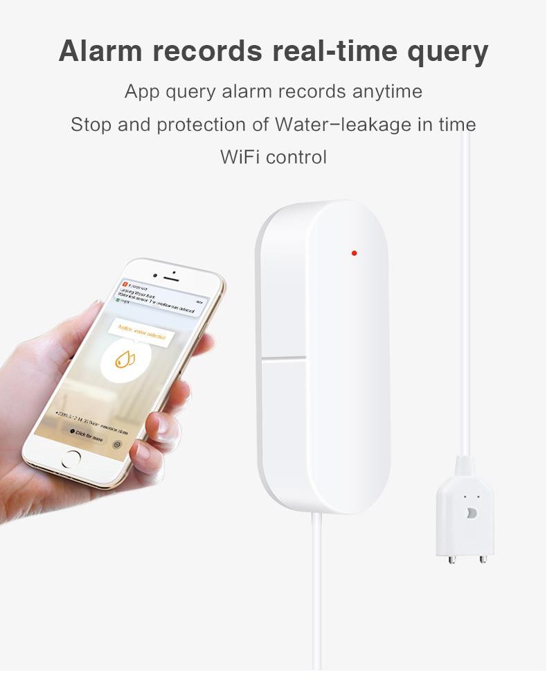 WiFi Water-full Water-Leakage Detector Alarm 5