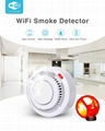 WiFi Smart Wireless Smoke Fire Alarm Detector  2