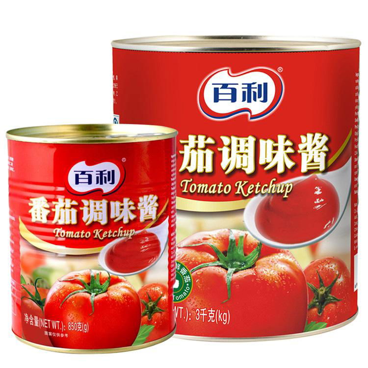 百利番茄調味醬中餐調色調味烹飪專用 3KG*6罐 805g*12罐