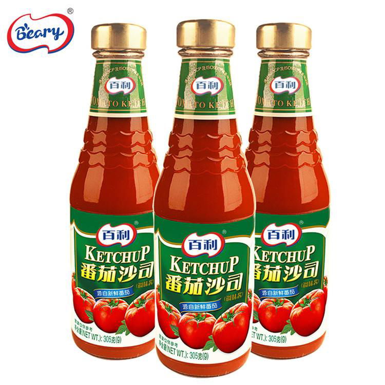 Glass Bottle Tomato Ketchup Wholesale OEM