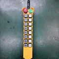 Multi-channel industrial remote control for industrial equipment