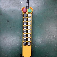 Multi-channel industrial remote control for industrial equipment