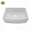New Single Apron Front Ceramic Kitchen Sink 1