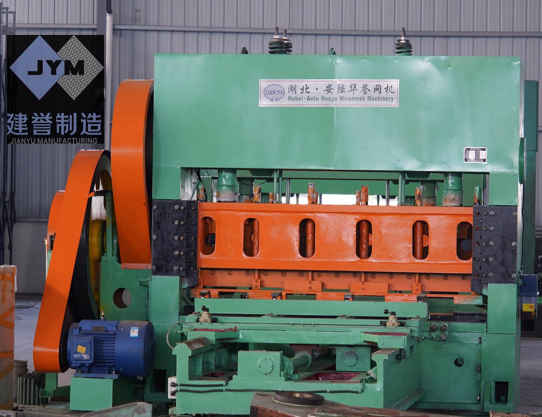 2000mm Expanded Metal Mesh Heavy Duty Machine 100T