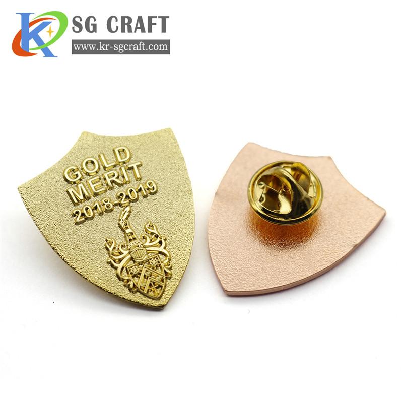 Custom metal pin with metal logo your own design 4 SueGao Craft
