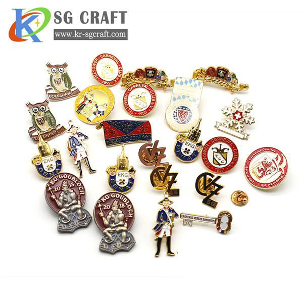 Professionally custom high quality badges with logo your own design