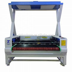 150w camera Cnc CO2 Laser Cutting Machine For digital printing fabric