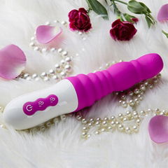 Rechargeable and Waterproof Thrusting Vibrator for achieving orgasm