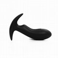 Eco-Friendly Liquid Silicone prostate massager with Remote Control 2