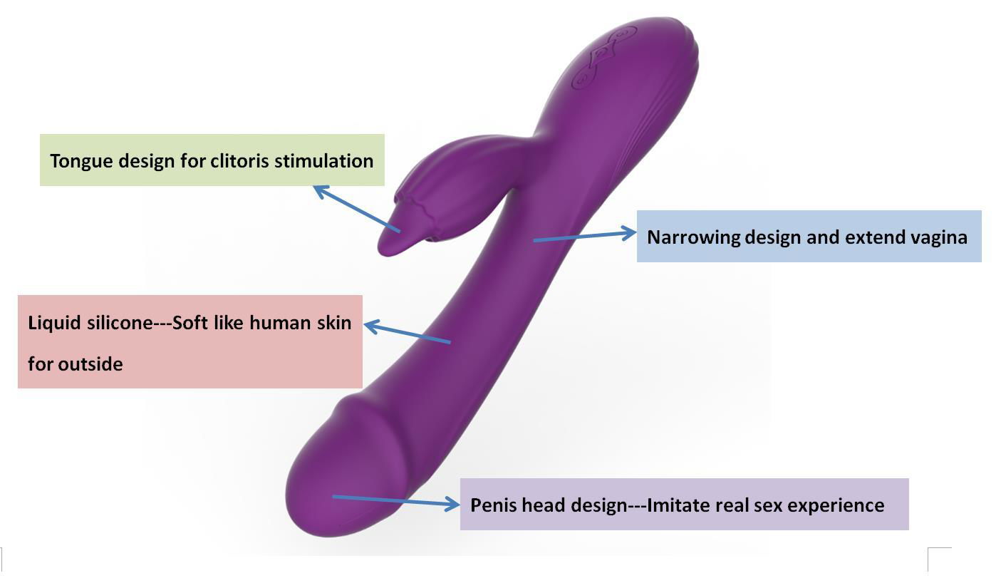 New Arrivals Clitoris Vibrators with Super Soft Liquid Silicone