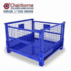 Steel Foldable 4 wheels trolley cart