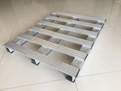 Logistic equipment 1200 x 1000 aluminium euro flat pallets for sale