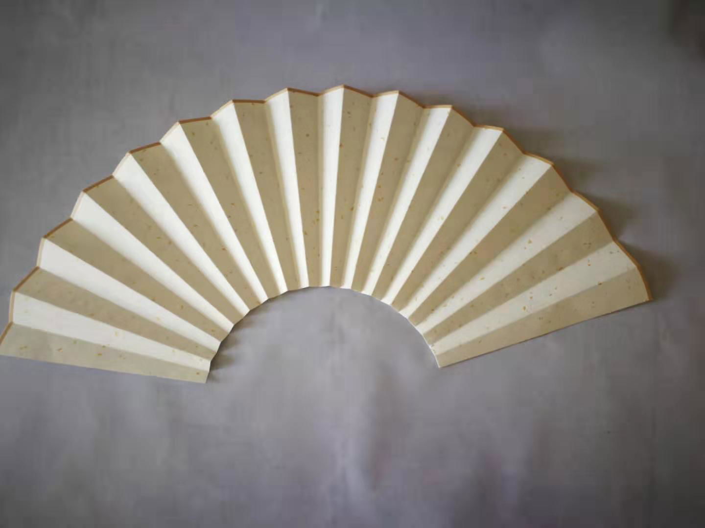 100 % hand paint folding fan 2