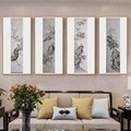 Four chinese painting screen   1