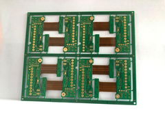 For Communication Devices Electric Circuit 4 layers Rigid Flex PCB 