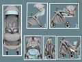  baby stroller Automatic fold stroller pram for baby  5