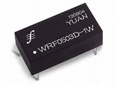 0.1-2W 3000VDC Fixed Input Regulated Single Output Volatage DC-DC Converter 