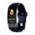  Smart Wristband watch with Continuous Heart Rate Monitoring and Blood pressure 