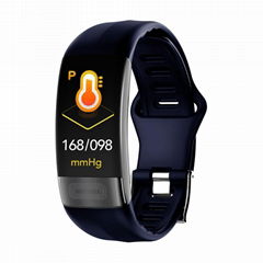  Smart Wristband watch with Continuous Heart Rate Monitoring and Blood pressure 