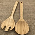 Salad Server Set,Made of Bamboo 4