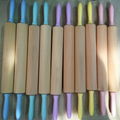 Wooden Rolling Pin Handles with Paint