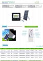  Solar Flood Light - SF series for dimming&timing  2