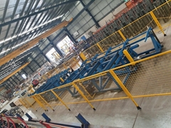 Rebar coupler friction welding machine