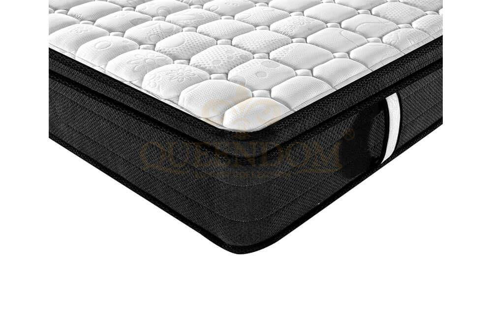 Memory Foam Mattress Includes Soft Cover Breathable Knitted Fabric 3