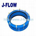 Tensile Restrained Flange Adaptor for HDPE Pipe  1