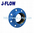 quick flange adaptor for PVC HDPE pipes