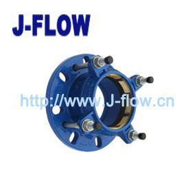   tensile restrained flange adaptor for HDPE pipe