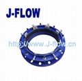   tensile restrained coupling for HDPE pipe