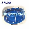   tensile restrained flange adaptor for HDPE pipe 3