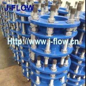   tensile restrained flange adaptor for HDPE pipe 5