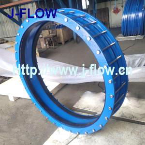 Tensile Restrained Flange Adaptor for HDPE Pipe  3