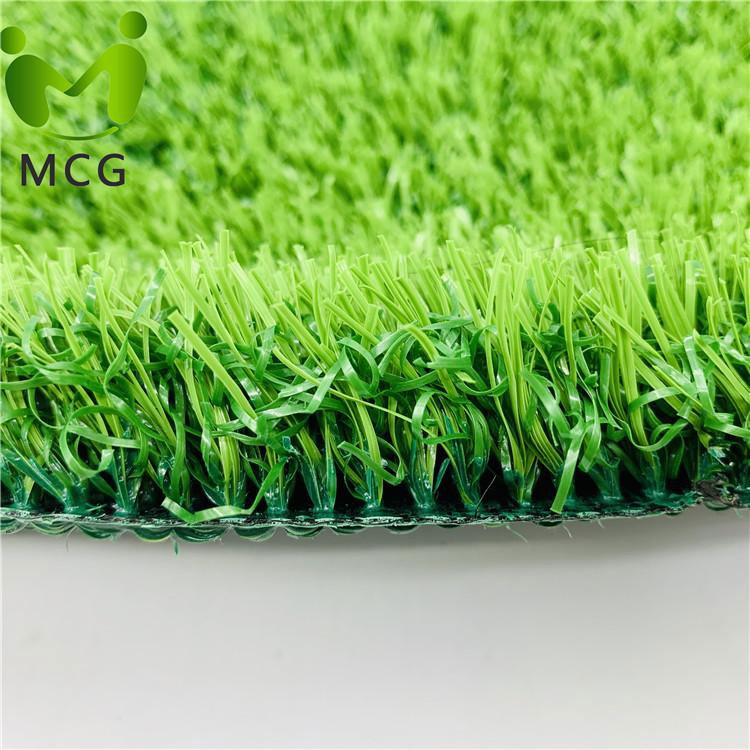 Non-infill Waterproof Artificial Grass for Sports Football  5